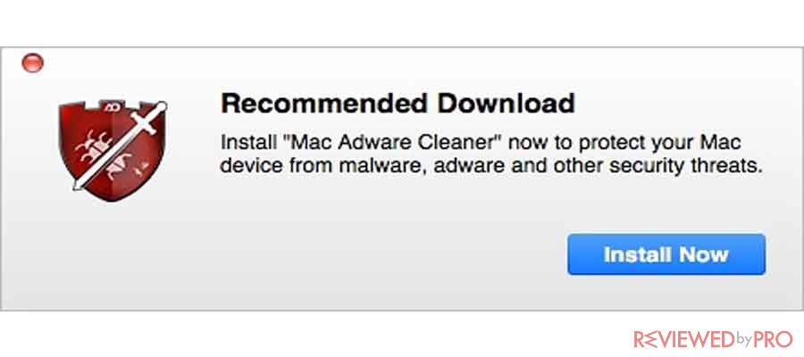 stop advanced mac cleaner pop up